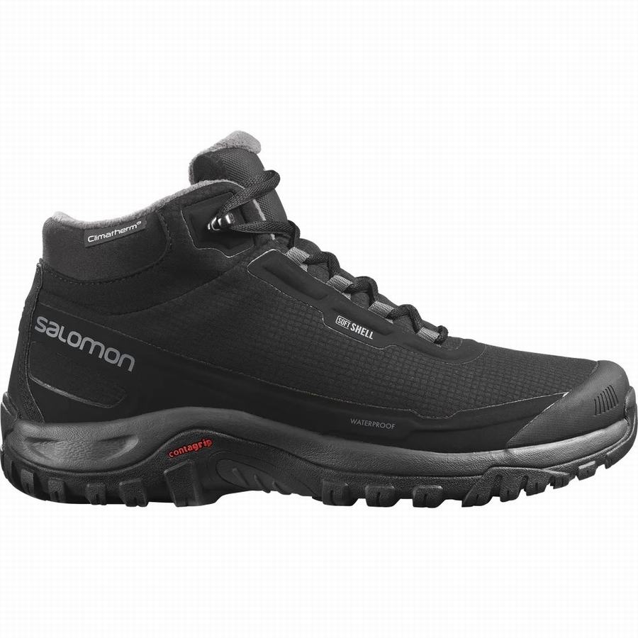 Salomon Shelter Climasalomon™ αδιαβροχα Χειμερινά Μποτάκια ανδρικα μαυρα [WES9914QN]